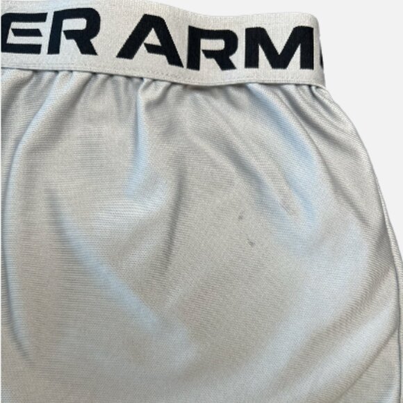 Under Armour Women's Athletic 3" Play Up 2.0 Athletic Shorts Gray Black Size S - Picture 5 of 7